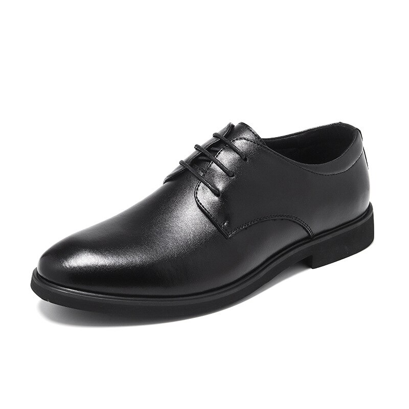 Zapatos italianos Oxford de oficina para hombre, zapatos de vestir para oficina, calzado Formal para hombre, vestido de boda, traje de negocios, 2022: 38