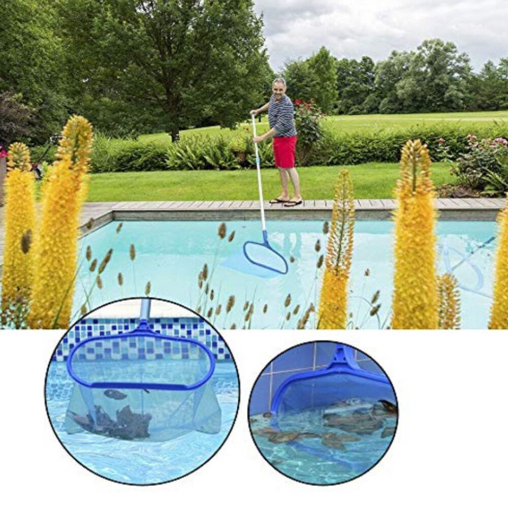 Pvc Nylon Netto Vuilnis Zwembad Tool Diepe Water Blad Picker Reinigingsapparatuur Plastic Visnet Lichtgewicht