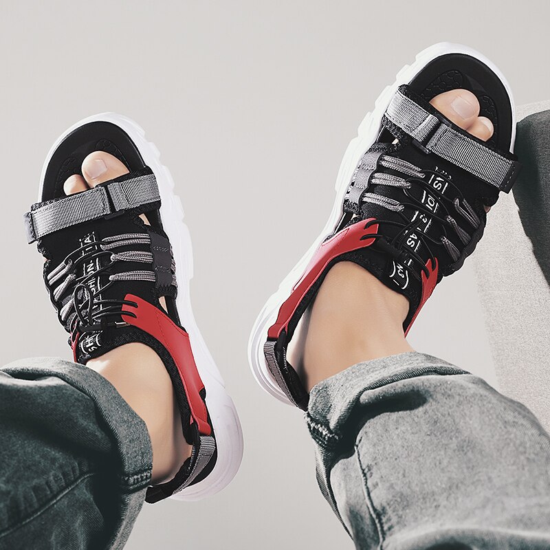 summer camel mens outdoor hombre black roman sandels sandles sandalen rubber verano flip slippers for flops free