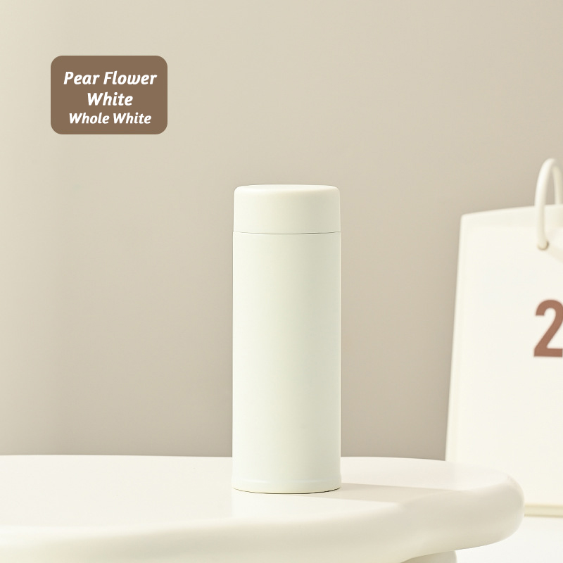 Vaso de aislamiento térmico al vacío portátil de acero inoxidable 316 grueso de pequeña capacidad de 120/150/180ml, termo, taza de bolsillo: Rojo / 201-300 ml