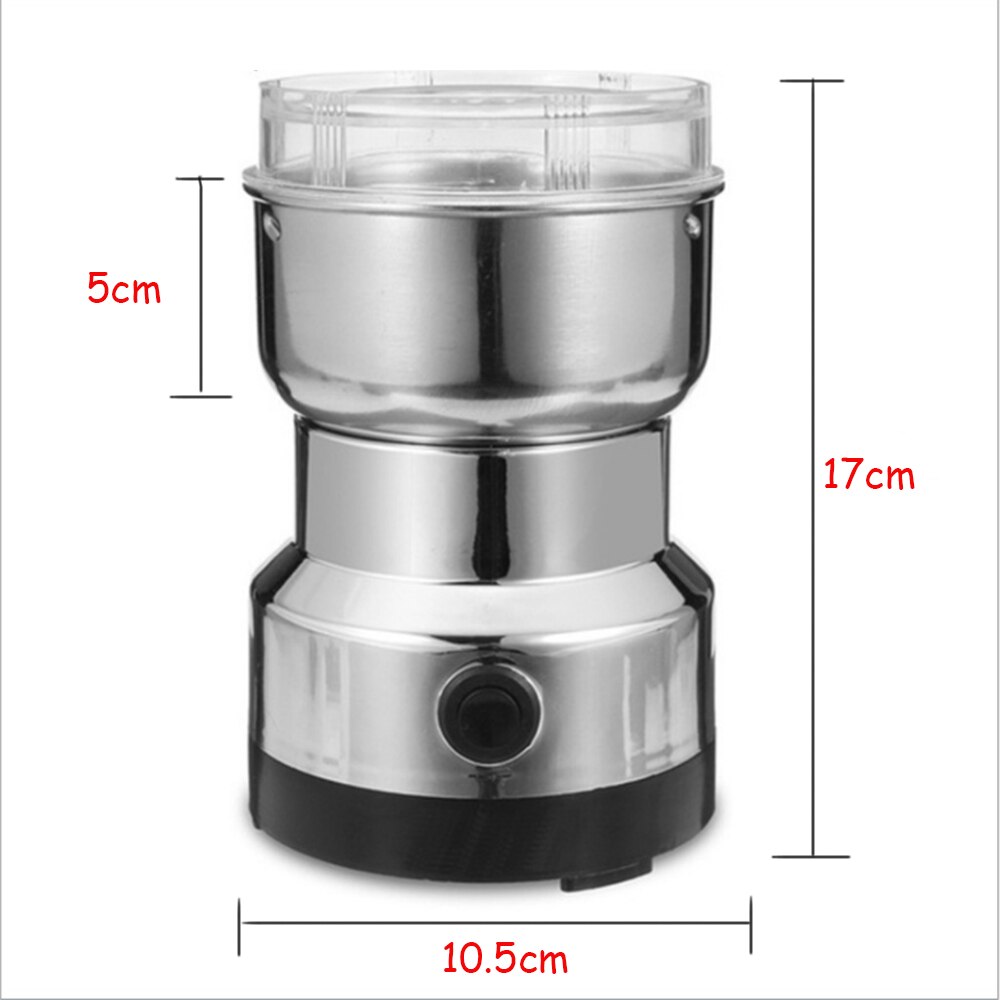 Elektryczny młynek robić kawy kuchnia zboża orzechy fasola przyprawy ziarna szlifierka wielofunkcyjna maszyna robić mielenia kawy w domu
