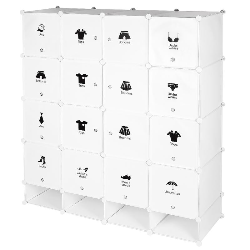 3-Tiers Cassetti In Legno Armadio Di Stoccaggio Rack, 9 Di Vimini Tessuto Cesti - Foto 9