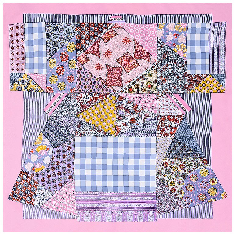Vintage sidenscarf kvinnor foulard satin sjal scarfs tryck stor storlek fyrkantiga silke hår huvudsjalar