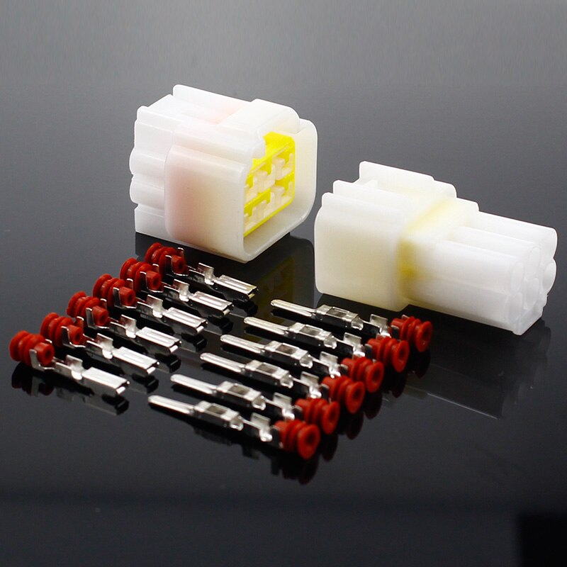 1 Juego de conector de cable impermeable, 2/3/4/6/8/9/16 pines, sellado automotriz para carretera, aparato eléctrico, conexión para camión automotriz