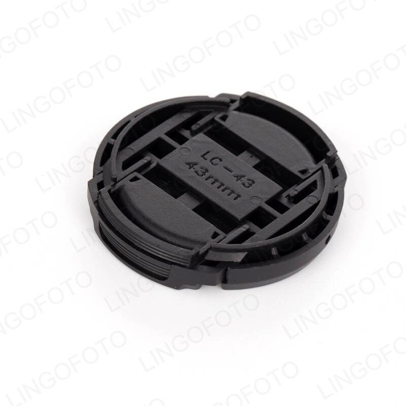 Metal Standard Lens Hood for LN-46S with 43MM Lens Cap for OLYMPUS M.ZUIKO 25mm 17mm f1.8/12mm f2.0