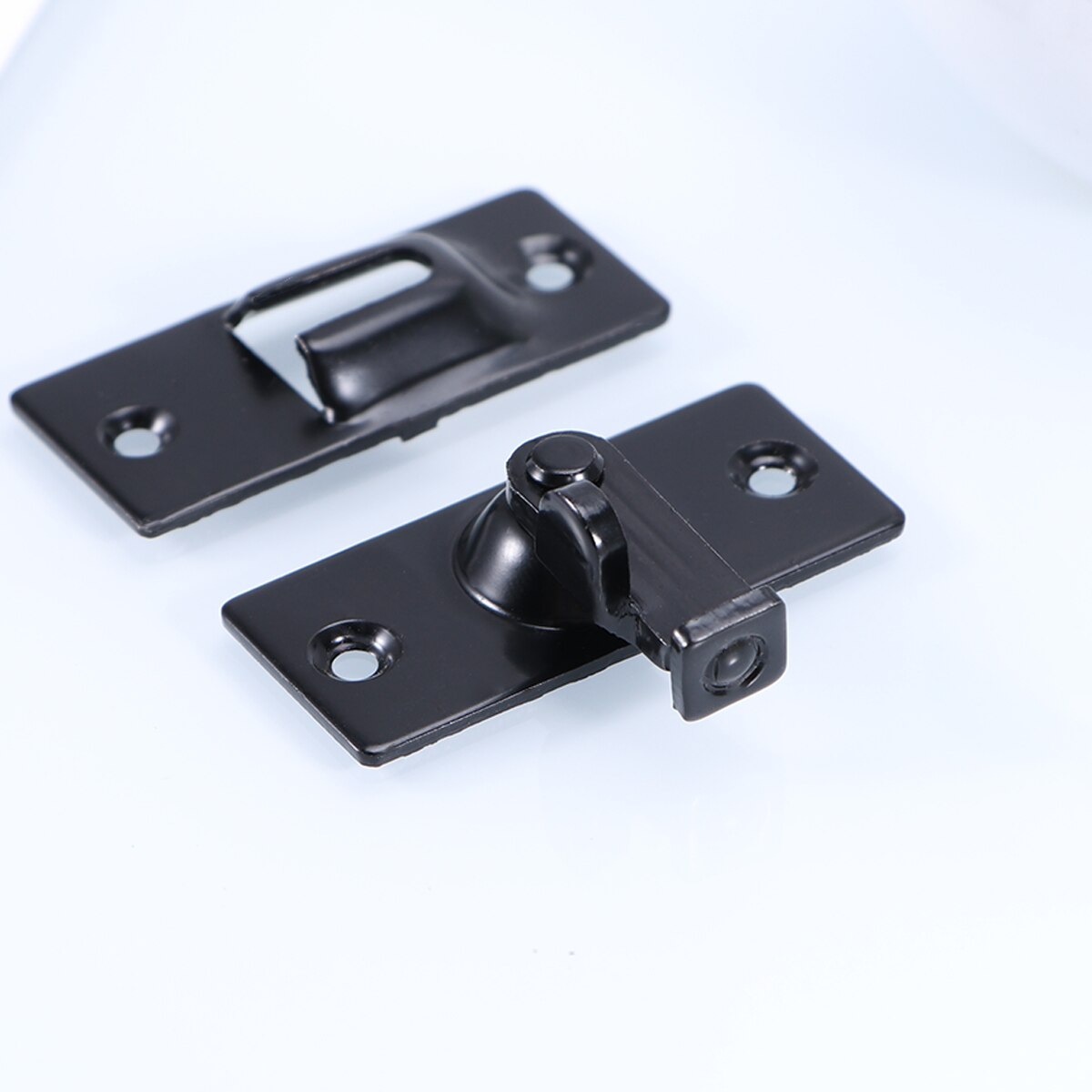 Boulon de verrou de porte solide de 90 degrés, serrure en acier inoxydable 304, boucle de porte coulissante à Angle droit