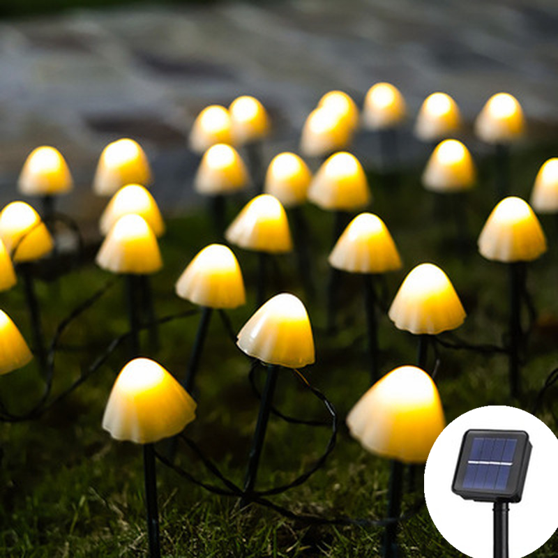 led lawn light outdoor plug light garden decoration landscape street light solar mushroom light