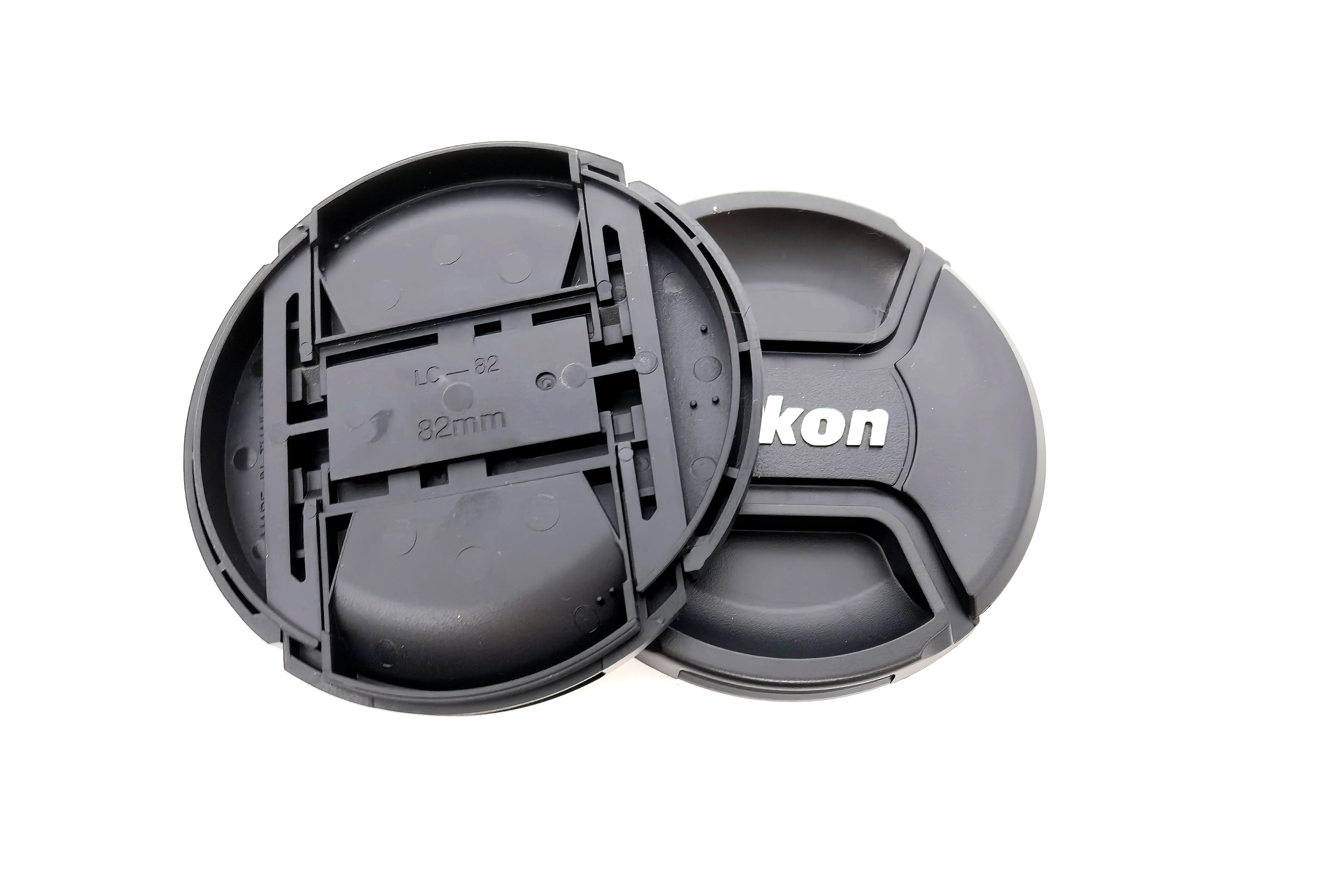 1 pièces de pour Nikon 67mm 77mm 82mm 67 77 82 couvercle d'objectif d'appareil photo reflex capuchon d'objectif accessoires d'appareil photo: Argent
