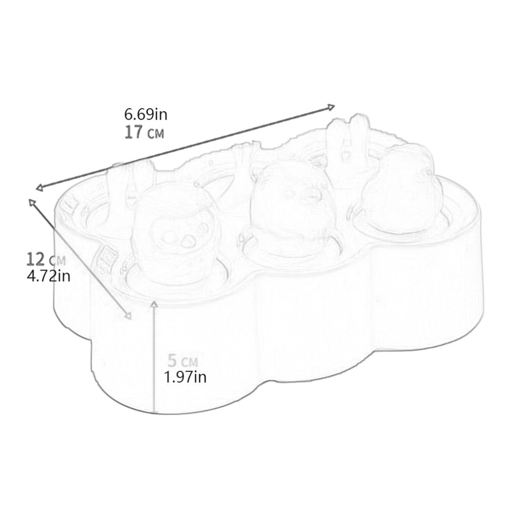 Silica Gel Ice-cream Mould with Lid Popsicle Mold Homemade Ice Cream Mold with Plastic Rod Reusable Cake Molds