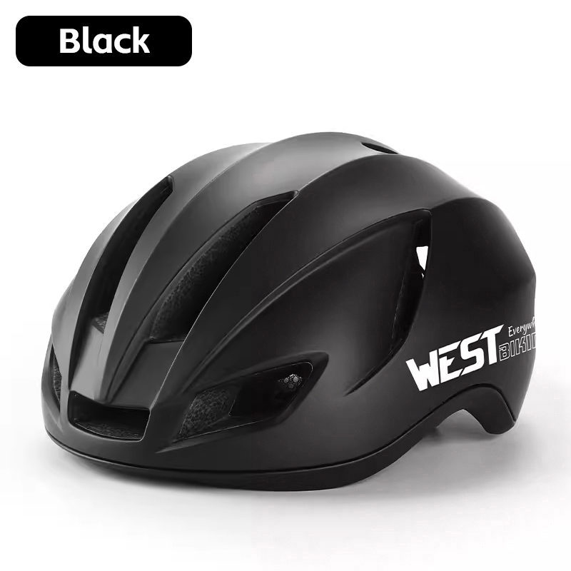 West biking aerodynamisk cykelhjelm til kvinder, integreret støbt sportssikkerhed, kc-certificeret unisex landevejshjelm med led-baglygte: M / Militærgrøn