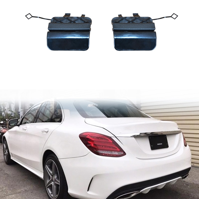 Rear Bumper Tow Towing Eye Cover Cap for Mercedes Benz W205 C180 C200 C260 A2058850256