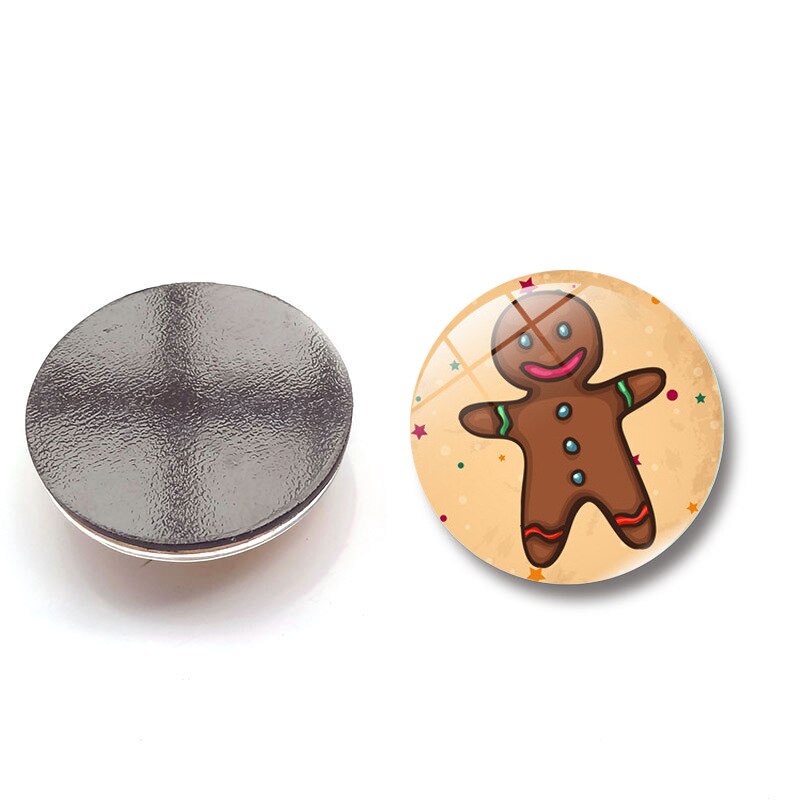 10 stk jule køleskabsmagnet køleskabsmagneter opslagstavle glas cabochon klistermærker indretning børn besked holder boligindretning
