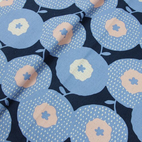 110 x 45cm paksu puuvillakangas by yard nordic flora print kangas tee itse tehty ompelu tilkkutäkki materiaali tarvikkeet kodintekstiilit: Puuvillakangas 3