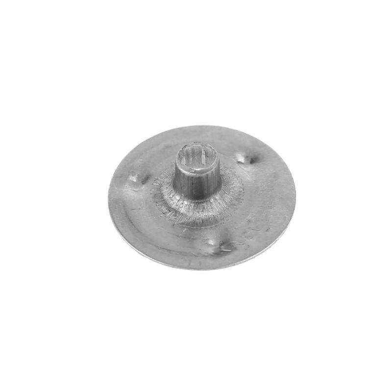 100/200 stuks metalen houder voor kaarsenlonten, zilverkleurig, voor het maken 12.5*2.5mm