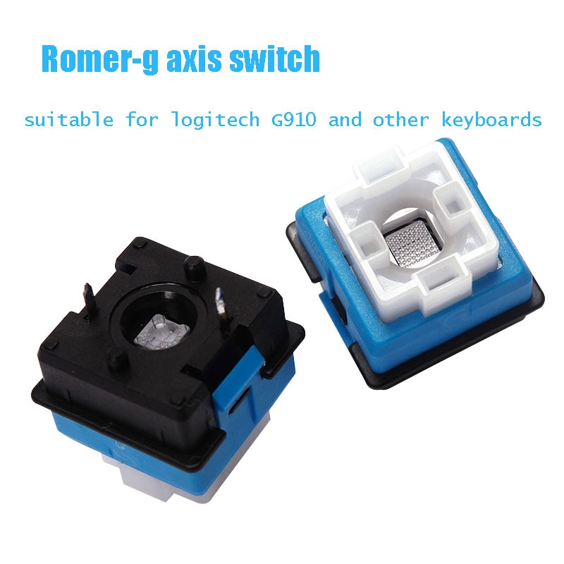 Keyboard Accessories Original OMRON Romer-G Switch ormon Axis for Logitech G910 G810 G310 Pro Cherry Mechanical Keyboard Switch