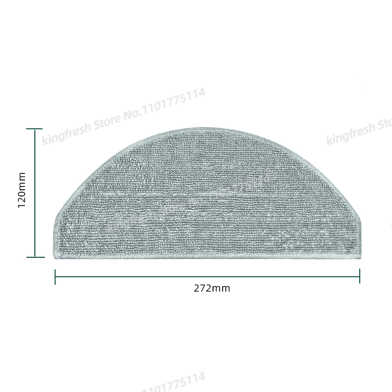 Compatible con Lydsto R1 Edge / R1D Edge, ILIFE V20, Laresar L10, MiWhole M9 Lite, Vyzzle D10, Roidmi Eve Rook / Eve Rook S Piezas Filtro HEPA Cepillo Lateral Trapo de Limpieza