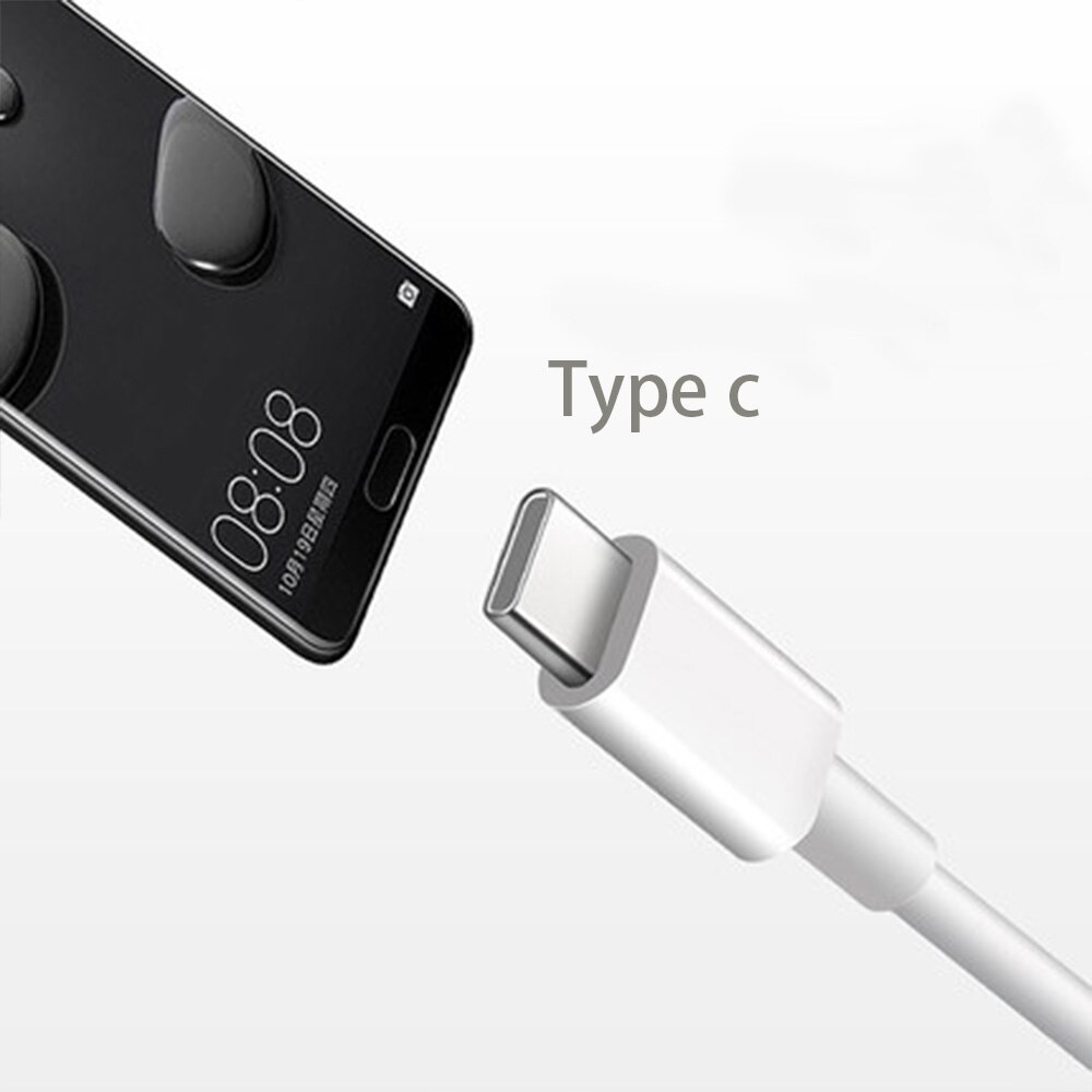 Original HUAWEI CM33 Earphone USB Type-C In Ear Hearphone Headset Mic Volume HUAWEI Mate 10 20 Pro 20 X RS P 10 20 30 Note 10