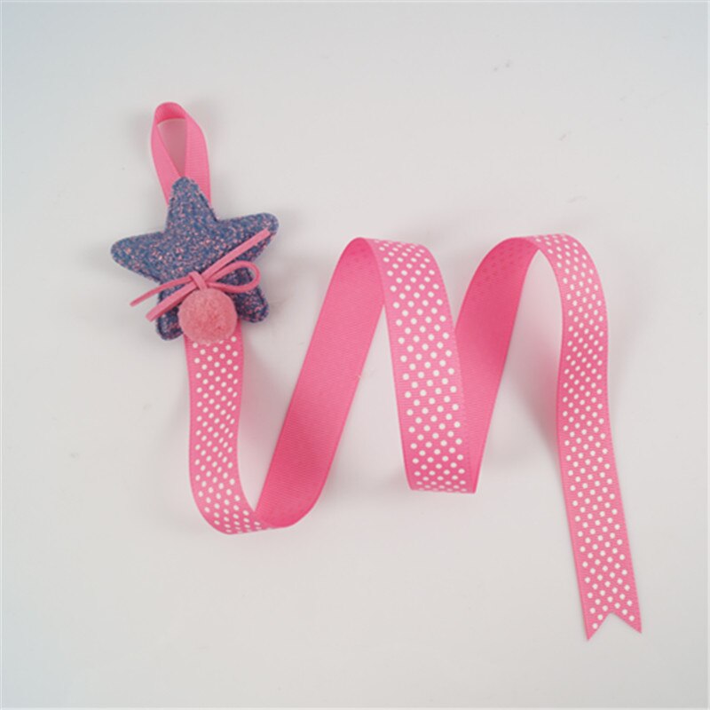 2020 bonito arco do cabelo titular artesanal dos desenhos animados pontos clipe de cabelo longo organizador gorgorão fita hairpins barrette suportes para meninas