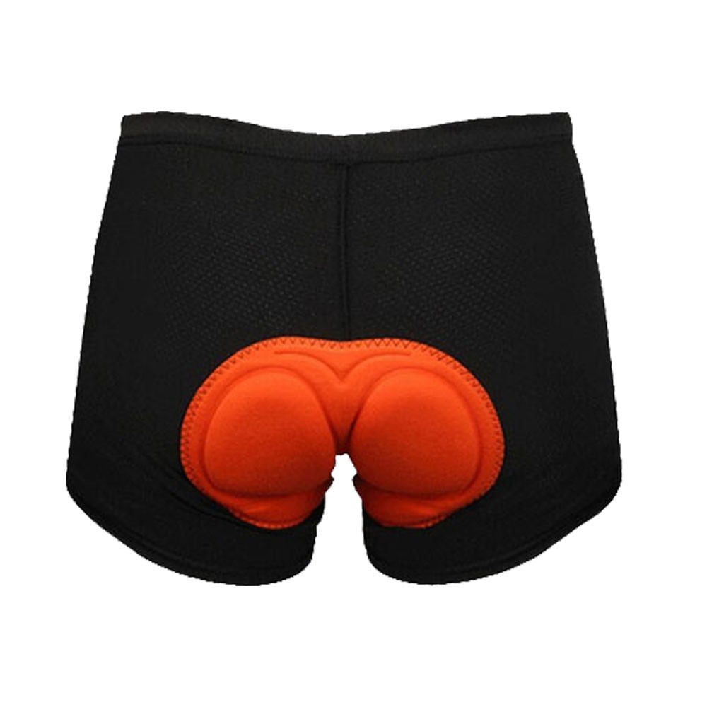 Unisex Plus size Black Bicycle Cycling shorts Solid Comfortable Underwear Sponge Gel 3D Padded Bike Short Pants Cycling Shorts