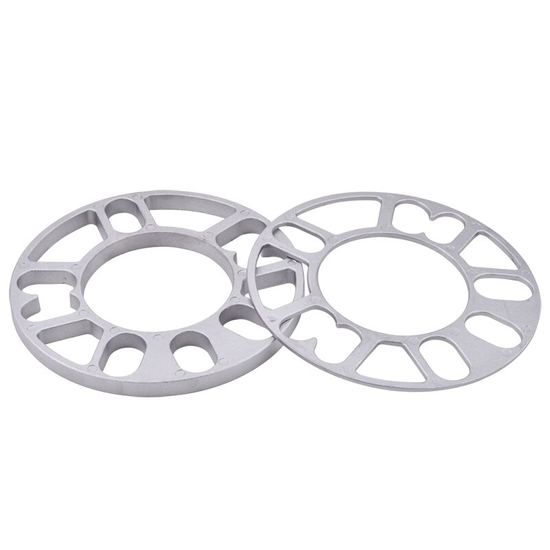 Espaciadores de rueda de coche Universal, adaptador de placa de cuñas, apto para 4x100, 4x114,3, 5x100, 5x108, 5x114,3, 5x, 5x120, 1 unidad