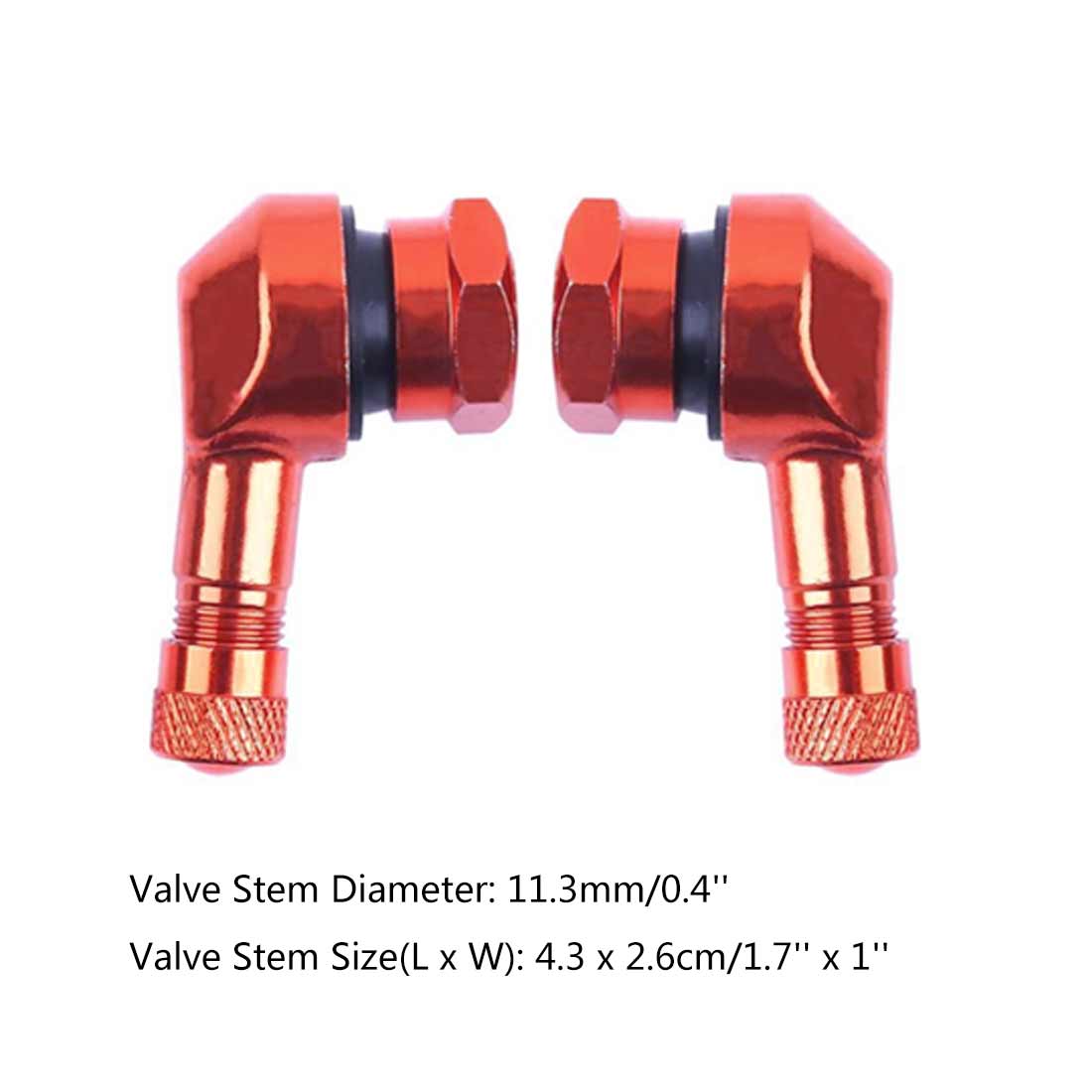 C11.3mm Motorfiets Elektrische Auto Cnc Bewerkt Band Aluminium Lekvrij Twpo Klep Mond Haakse Valve