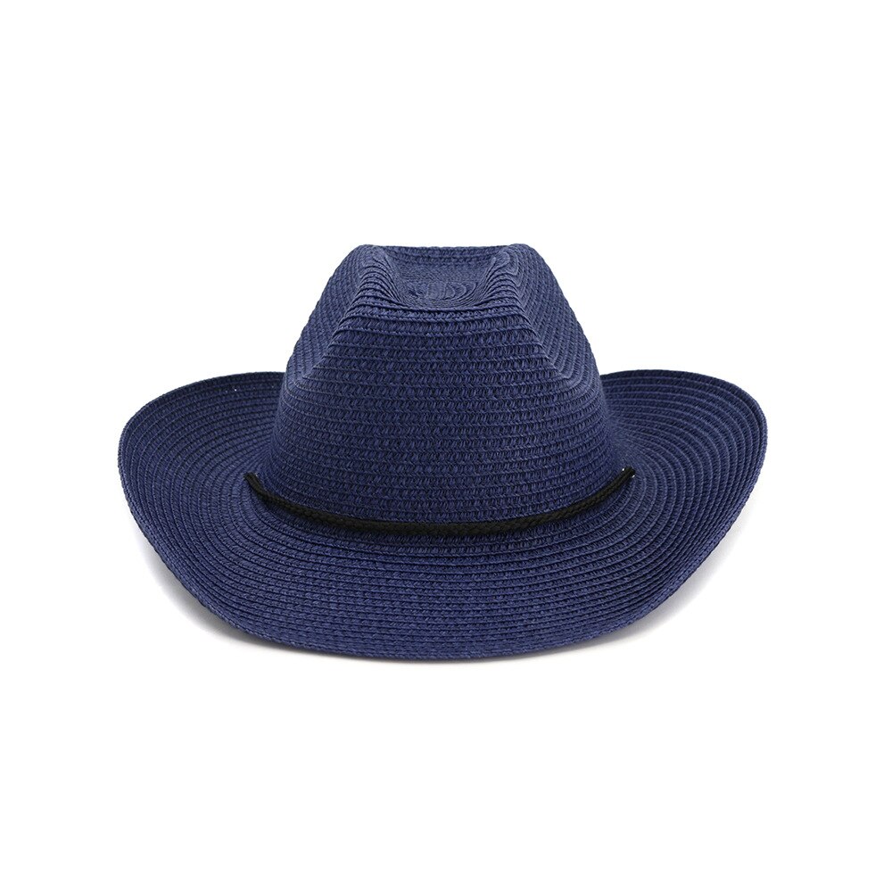 Buttermere hat cowboy mænd kvinder bred skygge solhat afslappet kaki strand stråhat kvinde mandlig forår sommer cowboyhat: Flåde