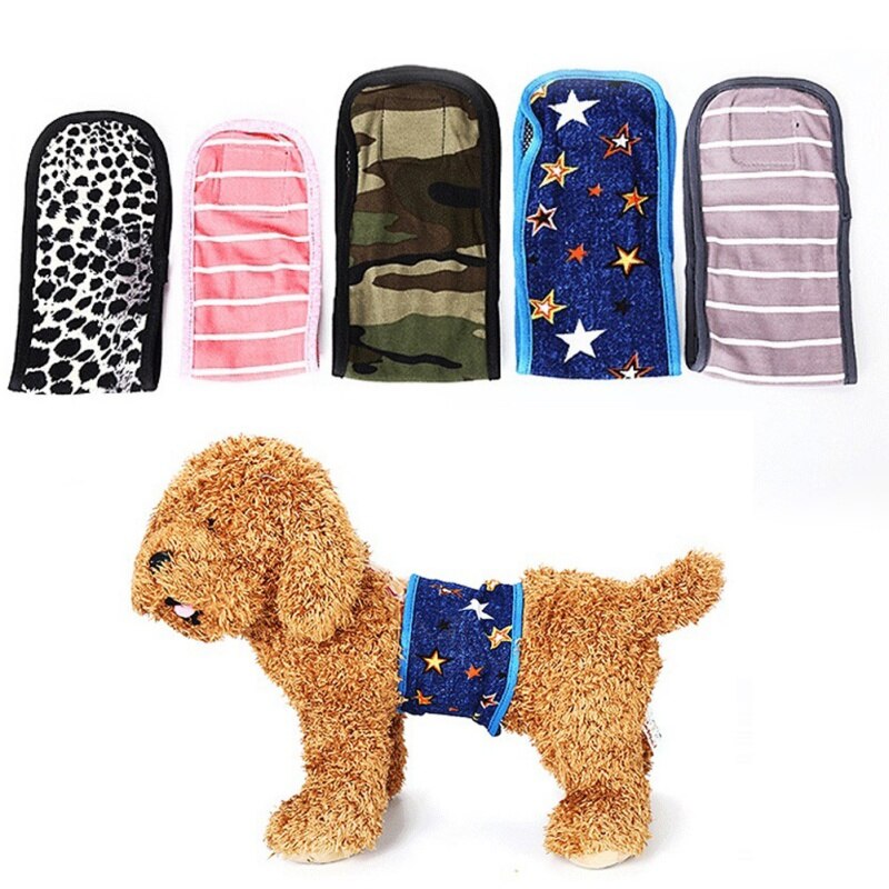 Hond Fysiologische Broek S-XL Luier Sanitaire Wasbare Vrouwelijke Hond Shorts Slipje Menstruatie Ondergoed Slips Jumpsuit Voor Hond