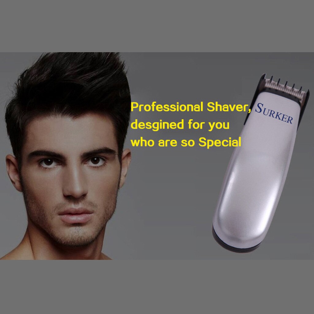Dry Battery Push-and-cut Hairdresser Home Mini Hairdresser Shaver Hair Clipper Digital Cordless Haircut Adjustable Ceramic Blade