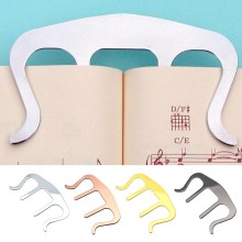 Piano 'S Stands Lied Boek Pagina Holder Clip Music Note Plaatwerk Voor Muziek Boek Toespraak Draft Koken Recept Tijdschriften Kranten