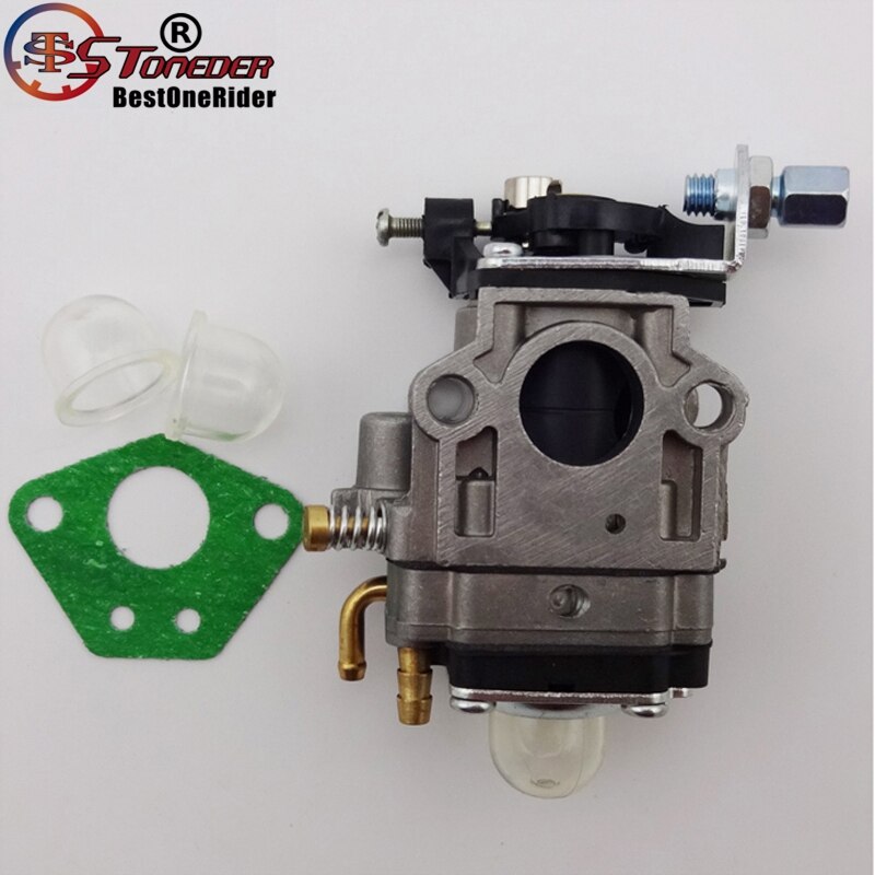 STONEDER Pocket Bike Carburetor Gasket Primer Bulb For Motovox MVS10 Carb X1 X3 FS529 FS509 Super Minimoto 43cc 49cc Engine