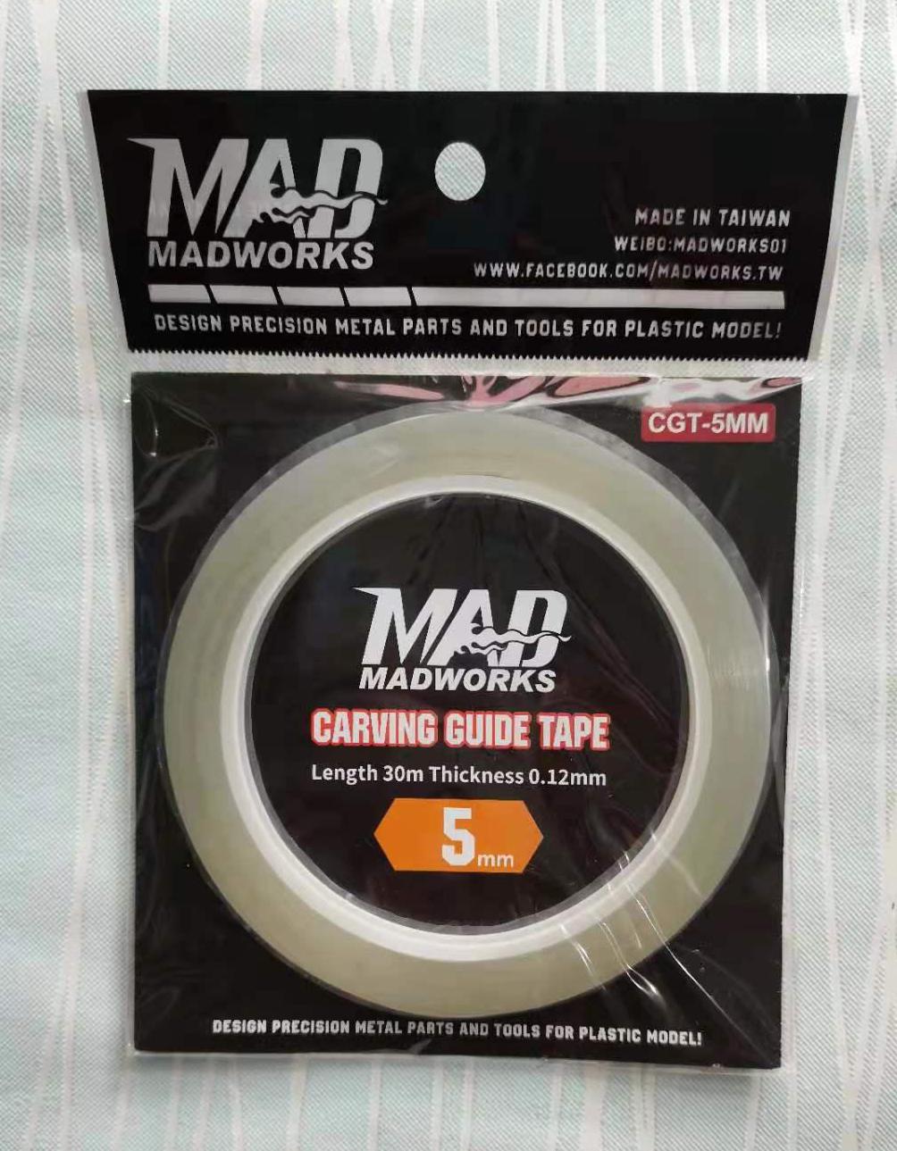 Madworks CGT-5MM Carving Gids Lijn Schrijvende Tape