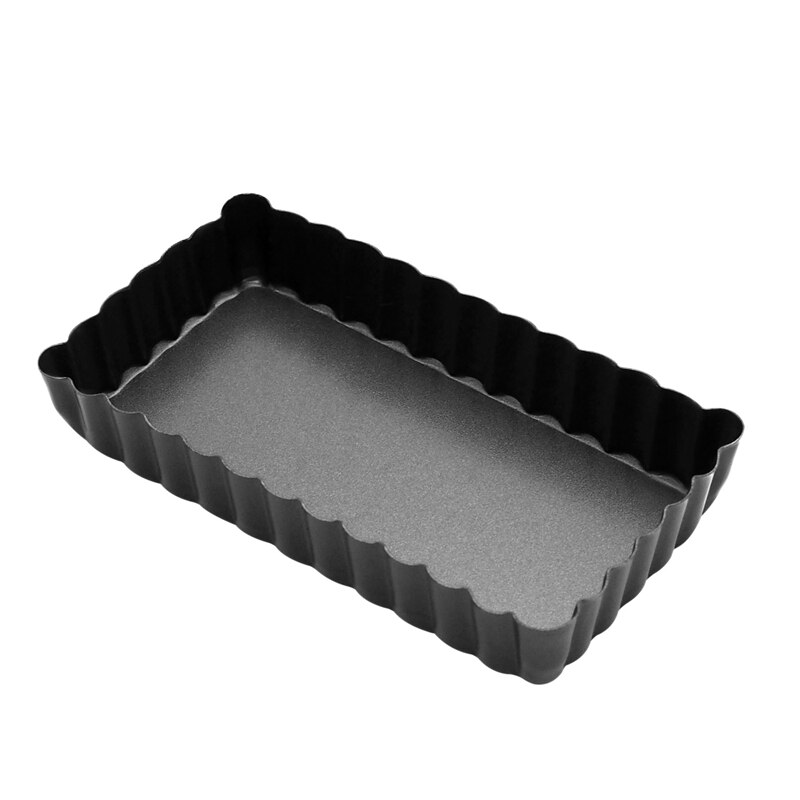 4 Pack Mini Taartvorm Met Verwijderbare Bodem, 4.5 Inch Vierkante, Cake Bakplaat Anti-aanbak Quiche Pan, quiche Pan