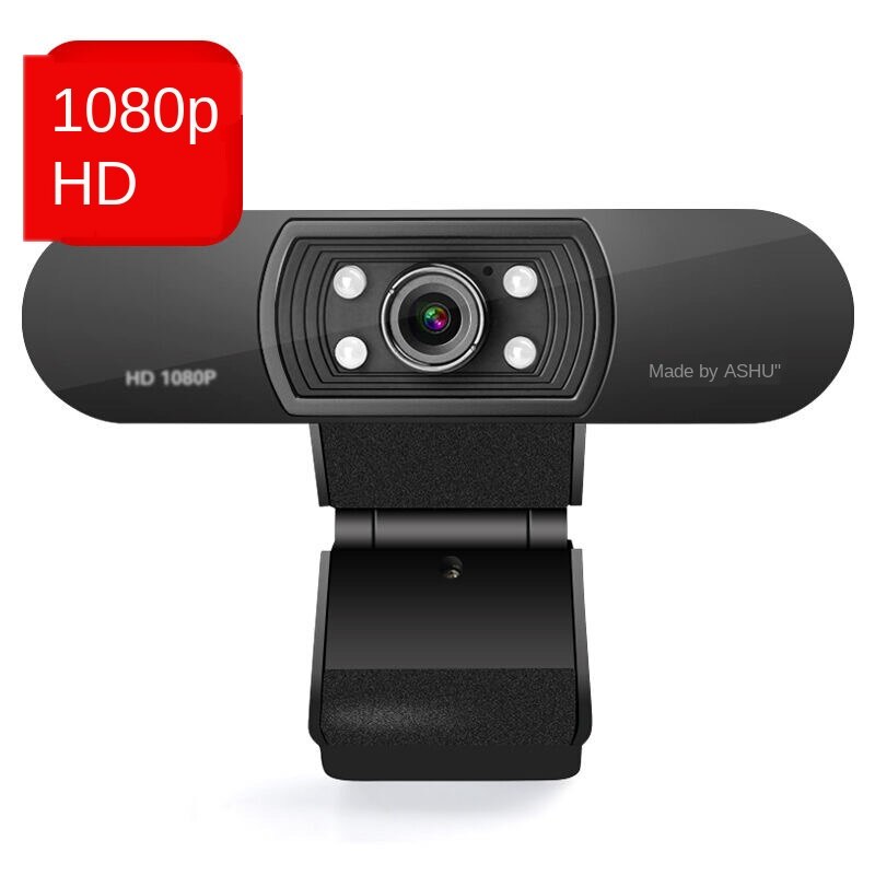 1080P Webcam Hd Web Camera Met Ingebouwde Hd Microfoon Usb Breedbeeld Video