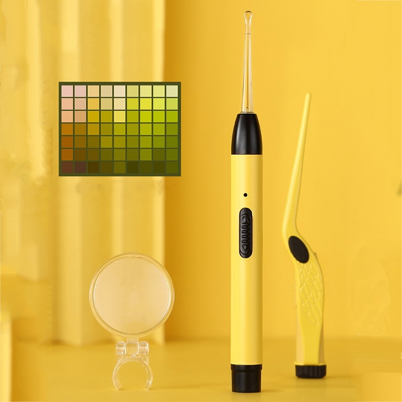 Soft Ear Cleaner Ear Wax Removal Earpick Tool +Magnifier Ear Care Products Ear Tweezers with LED Light