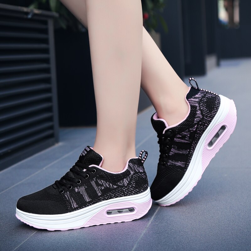 Kussen Vrouwen tennis Sneakers Sportieve Vrouw Sneakers Vrouwelijke Ademende Wandelschoenen Lichtgewicht Zapatillas Mujer