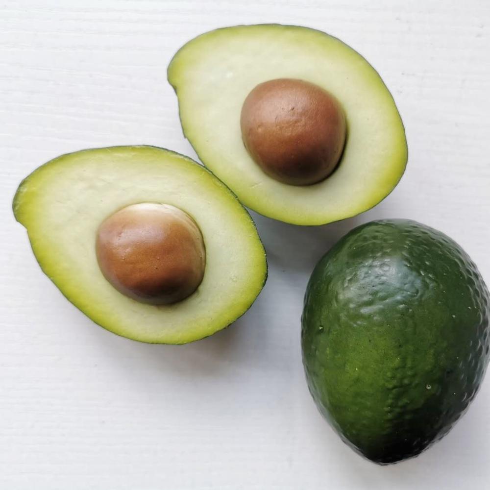 Kunstmatige Piepschuim Avocado, Ambachtelijke Simulatie Fruit Model Voor Christmas Party Home Decoratie Accessoires, Etalage Rekwisieten