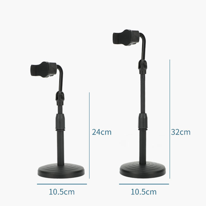 Tripé de Mesa para Celular Smartphone iPhone com Suporte para Telefone, Tripé para Telefone Móvel, Suporte de Mesa