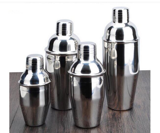 1PC Stainless Steel Martini Cocktail Shaker Wine Shaker Mixer Bar Tools Barware Bartender Tools OK 0430