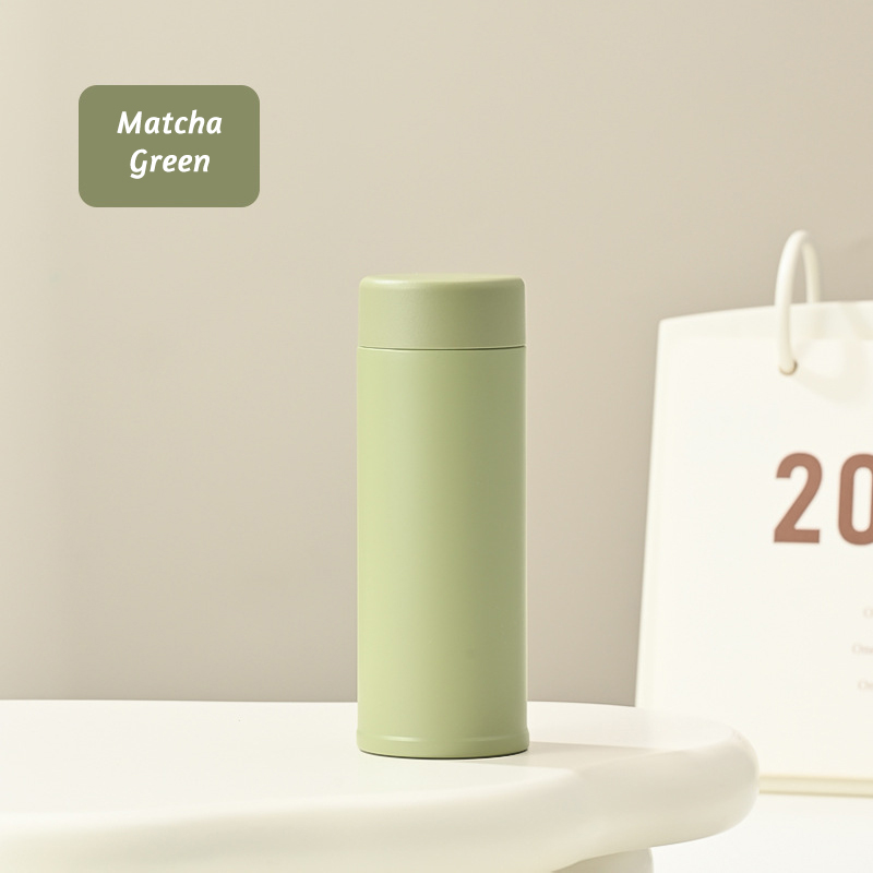 Vaso de aislamiento térmico al vacío portátil de acero inoxidable 316 grueso de pequeña capacidad de 120/150/180ml, termo, taza de bolsillo: YELLOW / 101-200 ml