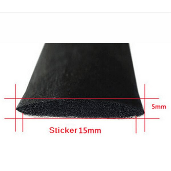 5 Meter Waterproof Rubber Sealing Strips Trim for Auto Car Front Rear Windshield Sunroof Triangular Window Edge