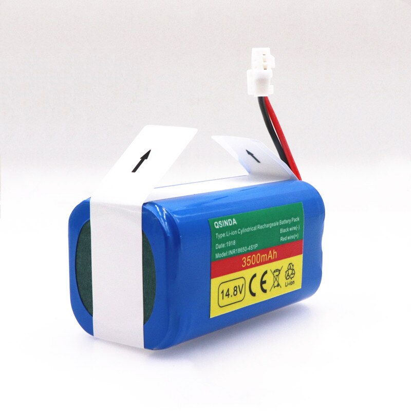 100% Original, 14,8 V, 3500mAh, batería de robot aspirador, paquete de repuesto para chuwi ilife v7 V7S Pro, barredor robótico: Dorado