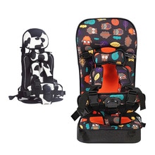 2~12Y Thicken Children's Safety Seat Comfortable Soft Chairs Sitting Cushion For Kids Baby Safe Mats with Belt Protective Pads