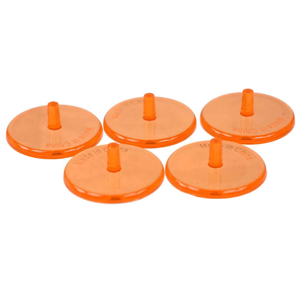 200PCS crystal Plastic Golf Ball mark Position Markers Diameter 24mm Golf Ball Maker Base Accessories Transparent Plastic mark