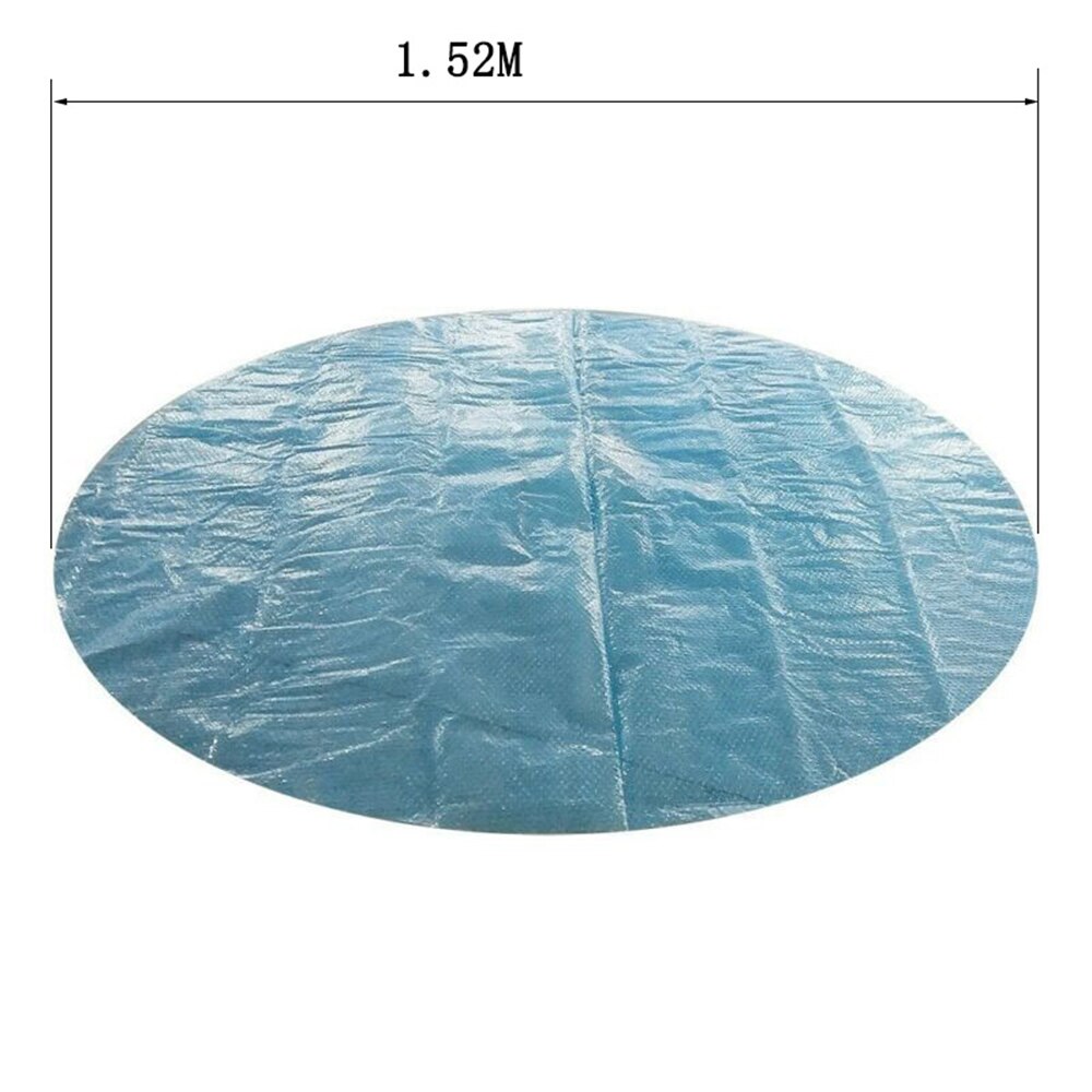 Pool Solar Cover 10\" 12\" 15\" Swimming Pools Heat Retaining Drain Holes Covering