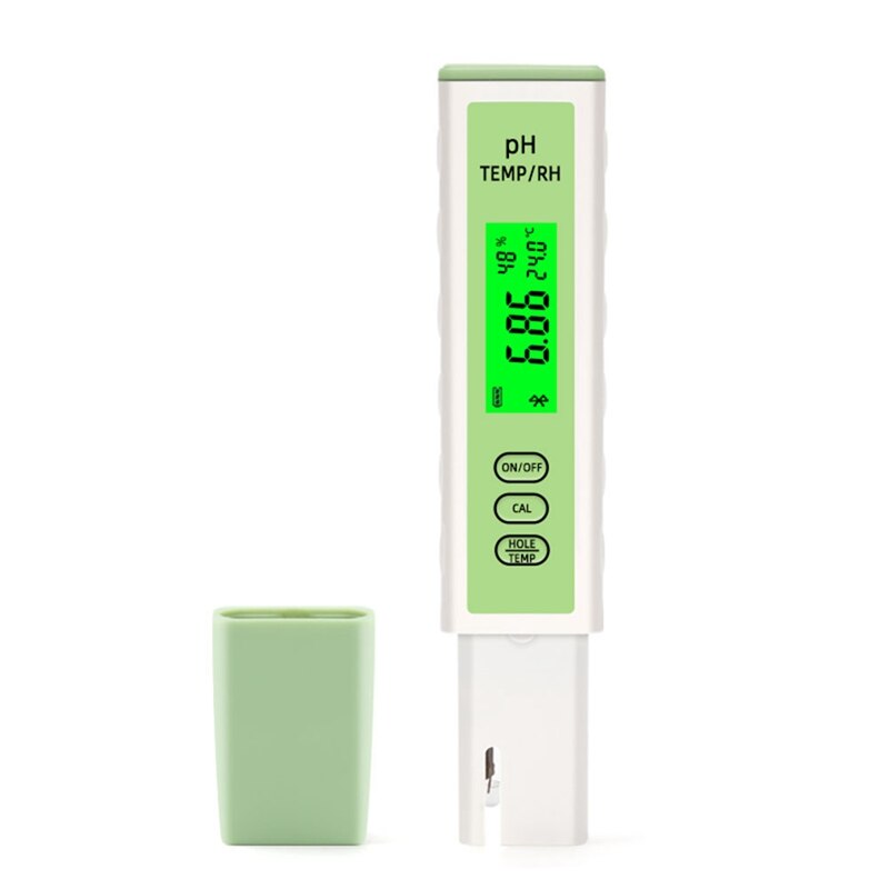 Digital PH Meter For Water,Bluetooth Online Monitor Water Acidity Tester Smart Tool For Drinking,Aquariums: Default Title
