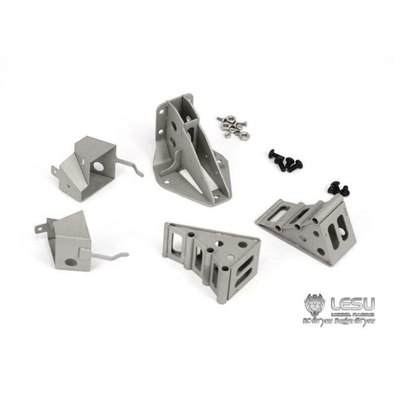 LESU Metal Spare Wheel Rack Slip Stopper for 1/14 TAMIYA RC Tractor Truck Model