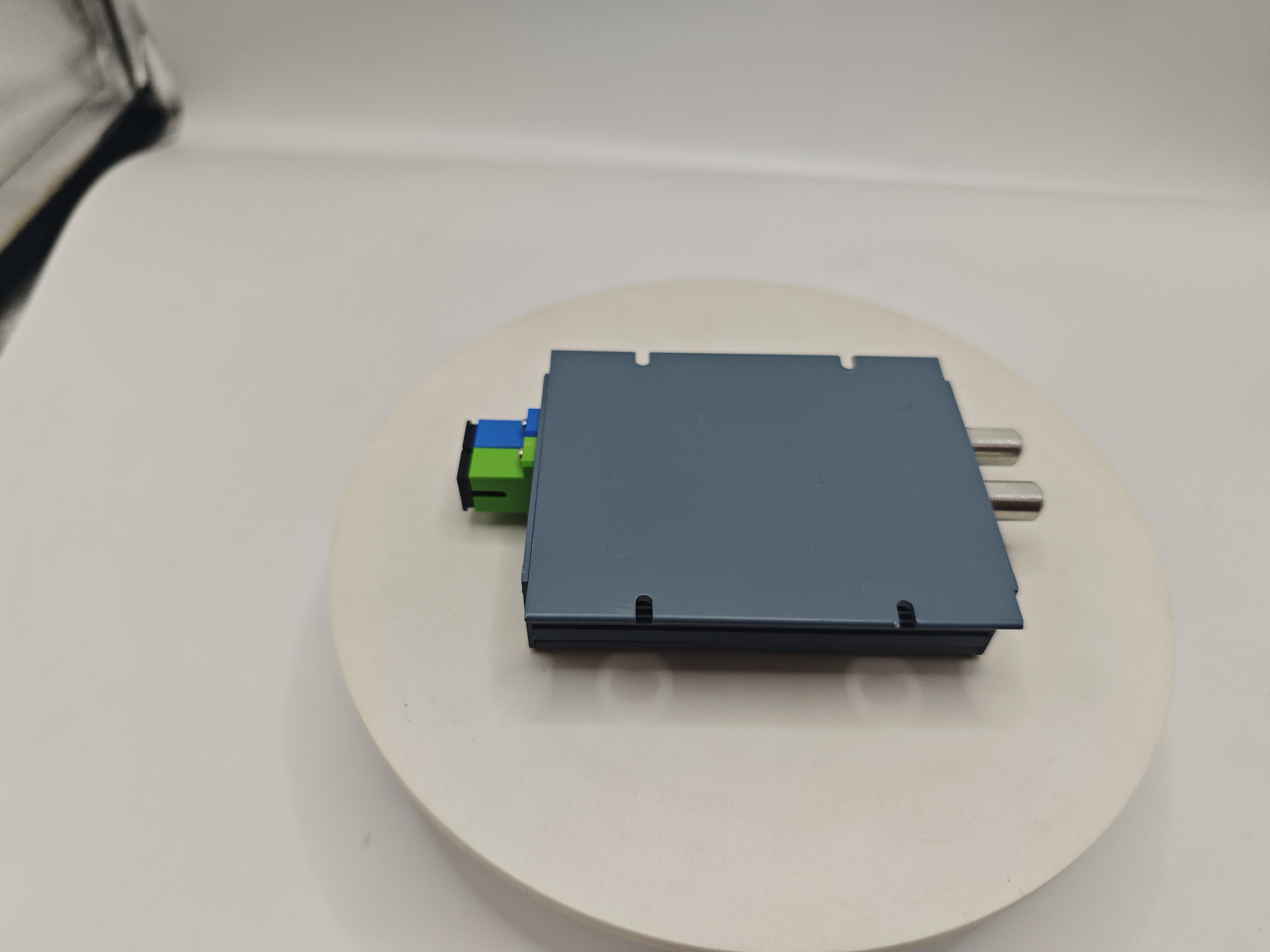Ricevitore ottico ftth attivo ricevitore in fibra ottica wdm da fibra a rf, trasmissione rf catv+rete + uscita in fibra