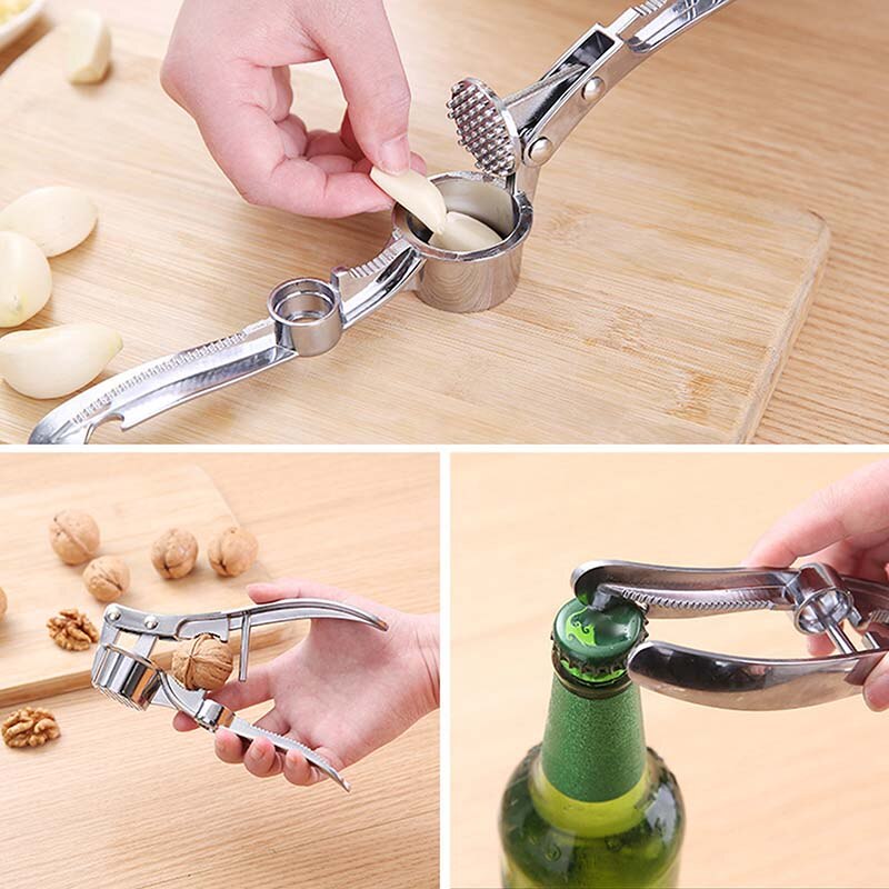 Multifunctionele Knoflookpers Crusher Keuken Koken Gember Squeezer Stamper Handheld Gember Mincer Keuken Gereedschap