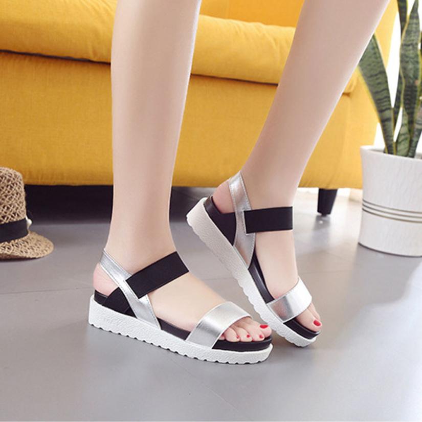 Sagace sko sandaler sandaler kvinner i alderen skinn flate sandaler damesko fritidssandaler sommer 2018 ma 30