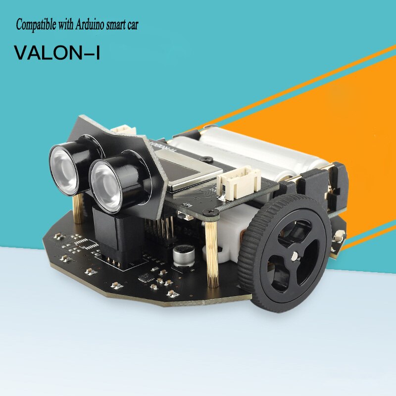 Valon-I Mini Auto Intelligente Auto Lijn Vinden Programmering Onderwijs Kit